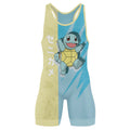 Pokemon Squirtle Water Gun Wrestling Singlet