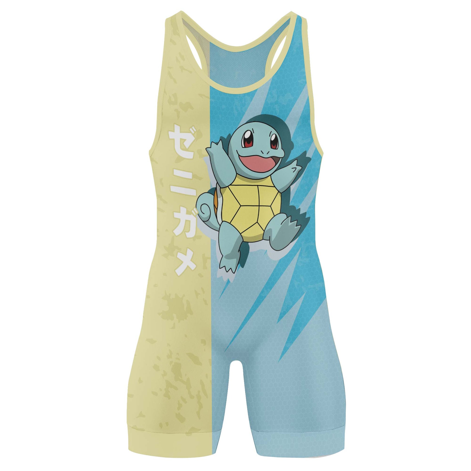 Pokemon Squirtle Water Gun Wrestling Singlet