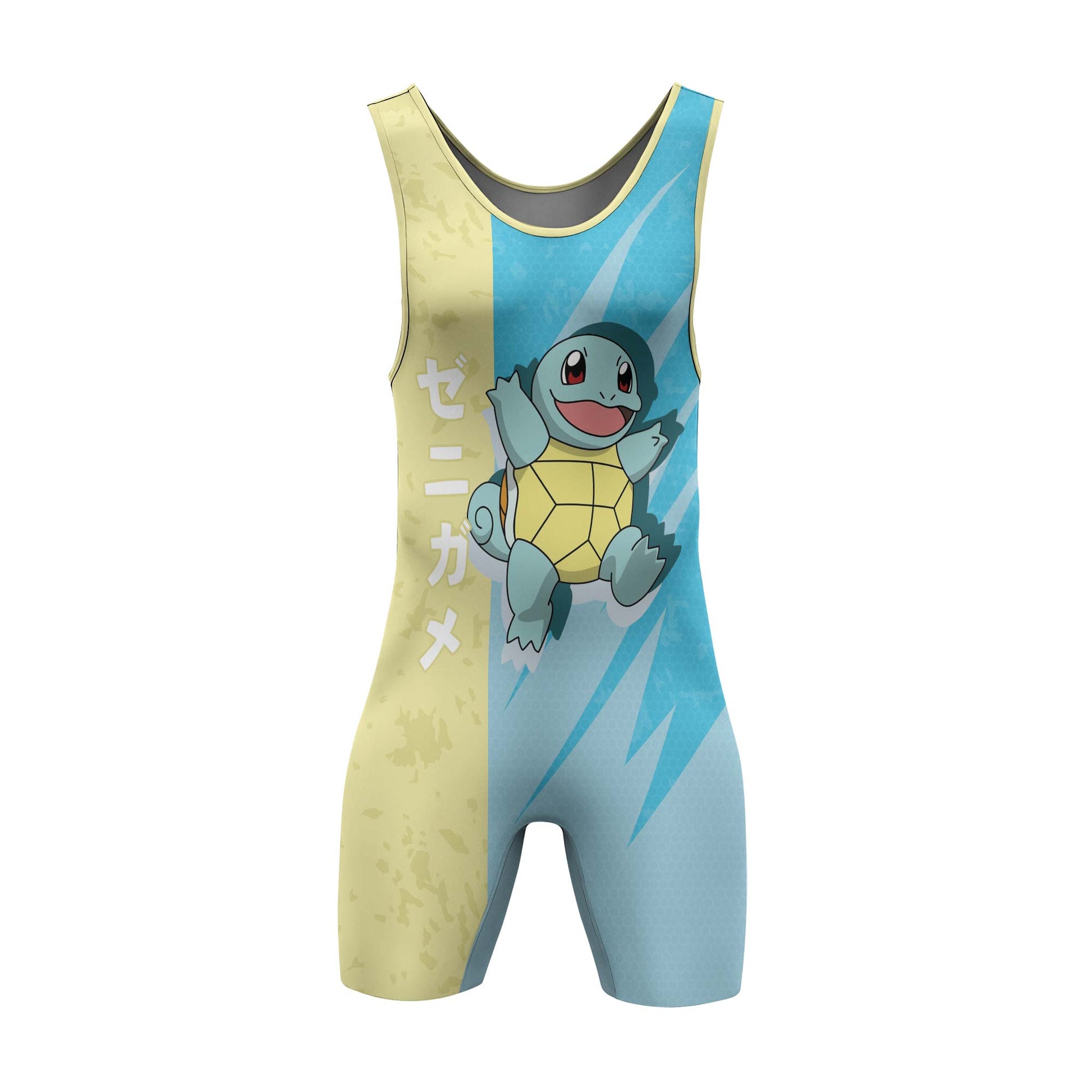 Pokemon Squirtle Water Gun Wrestling Singlet