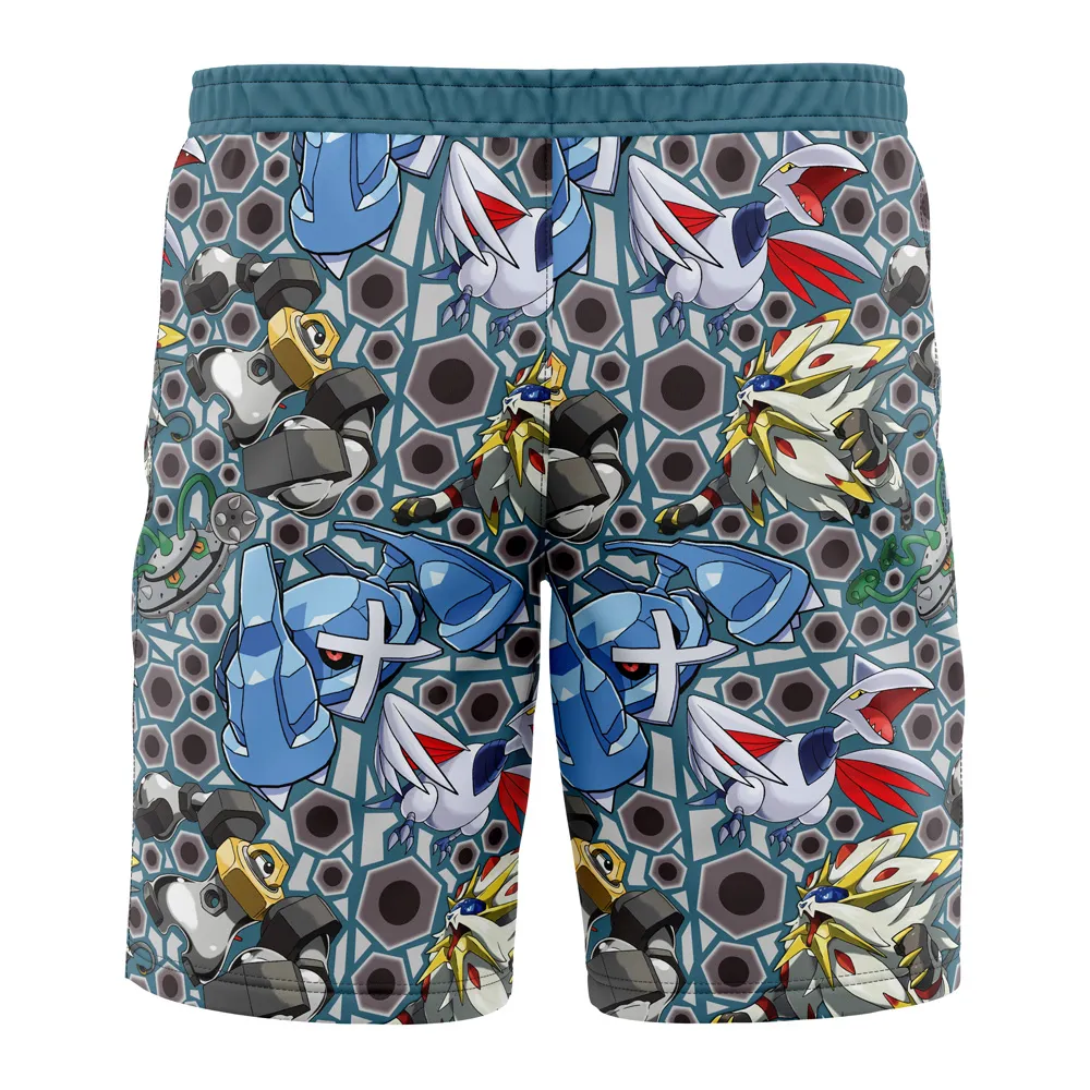Pokemon Steel Type Swim Trunks