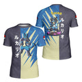 Pokemon Warrior Lucario Kids Rash Guard