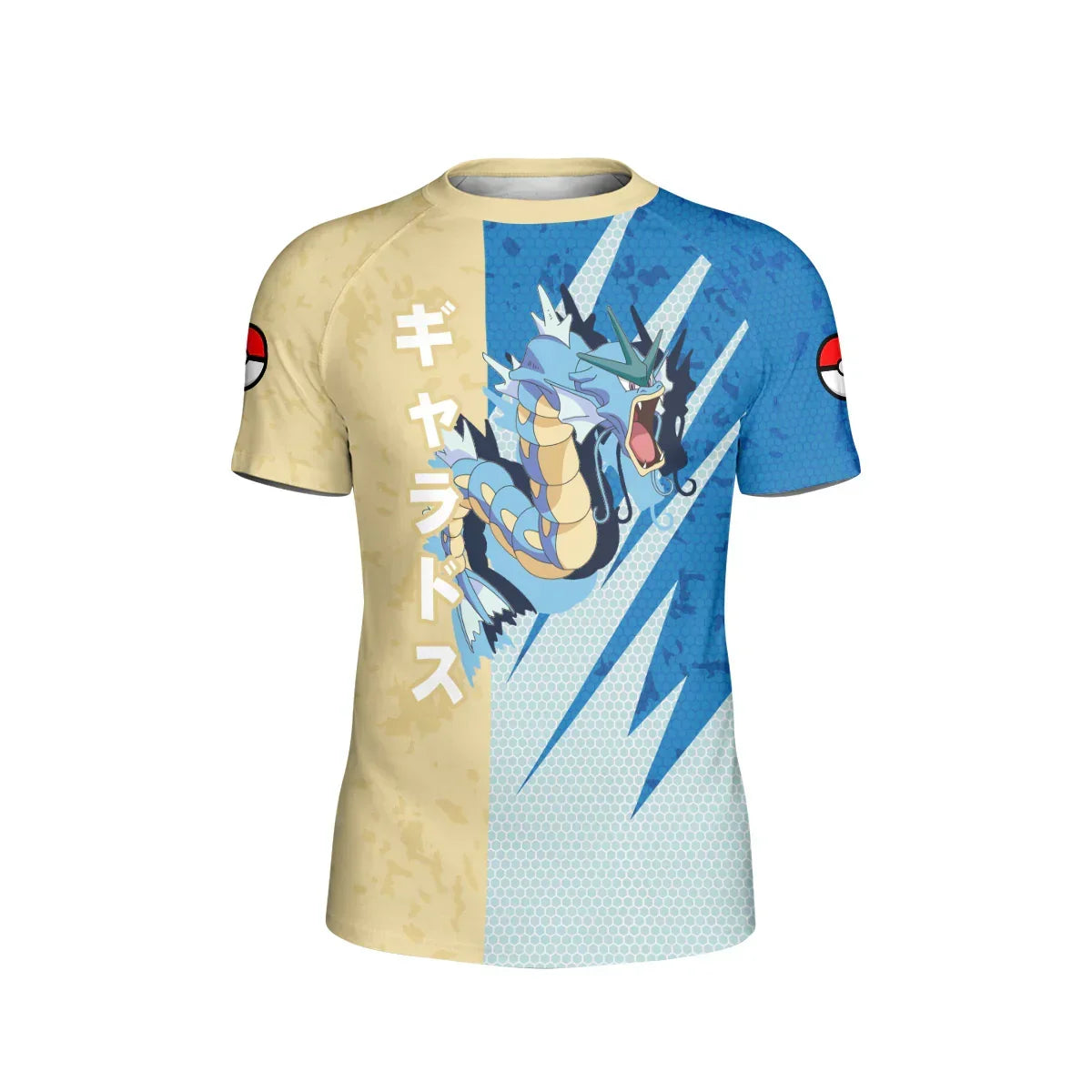 Pokemon Water Dragon Gyarados Kids Rash Guard