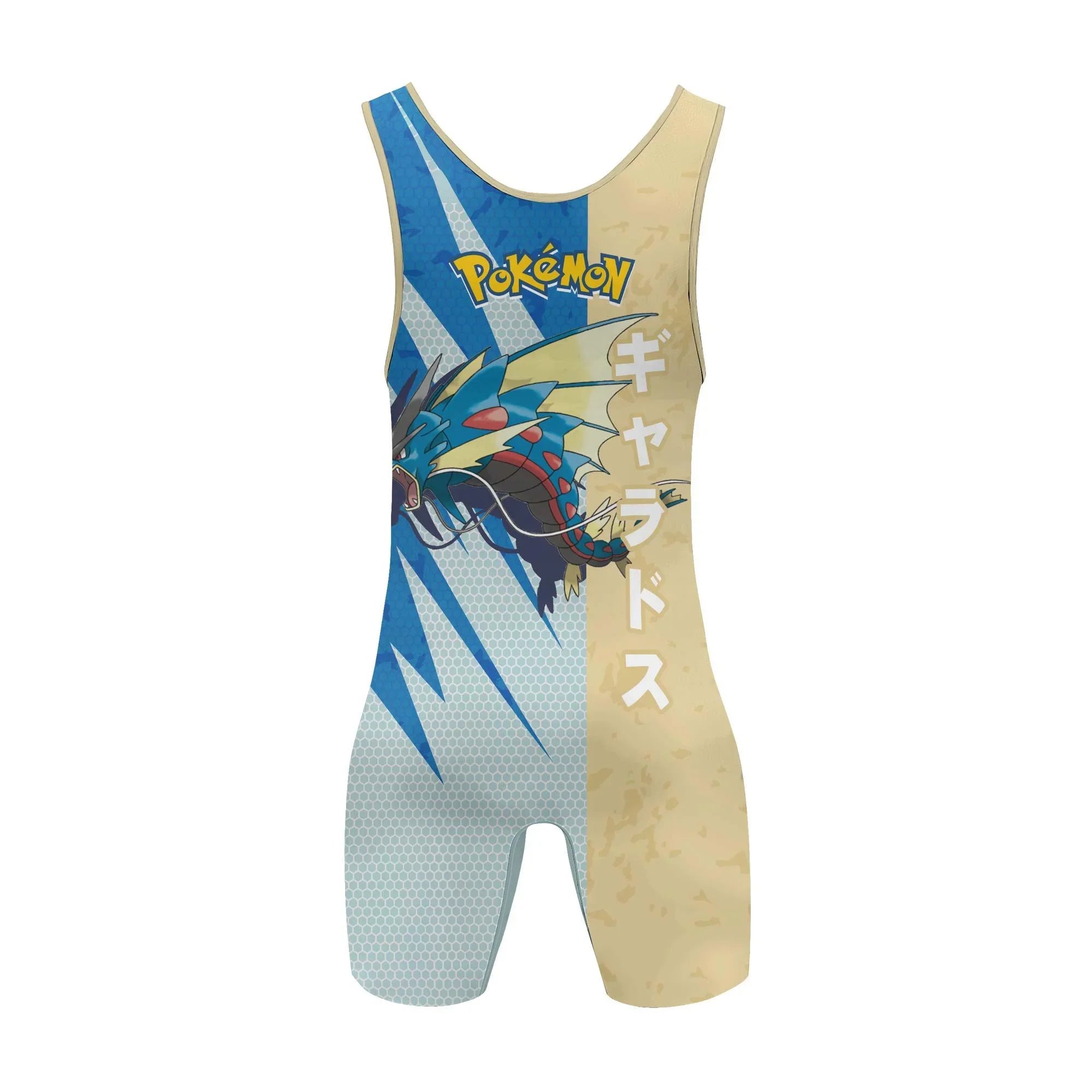 Pokemon Water Dragon Gyarados Wrestling Singlet | No-Gi Gear