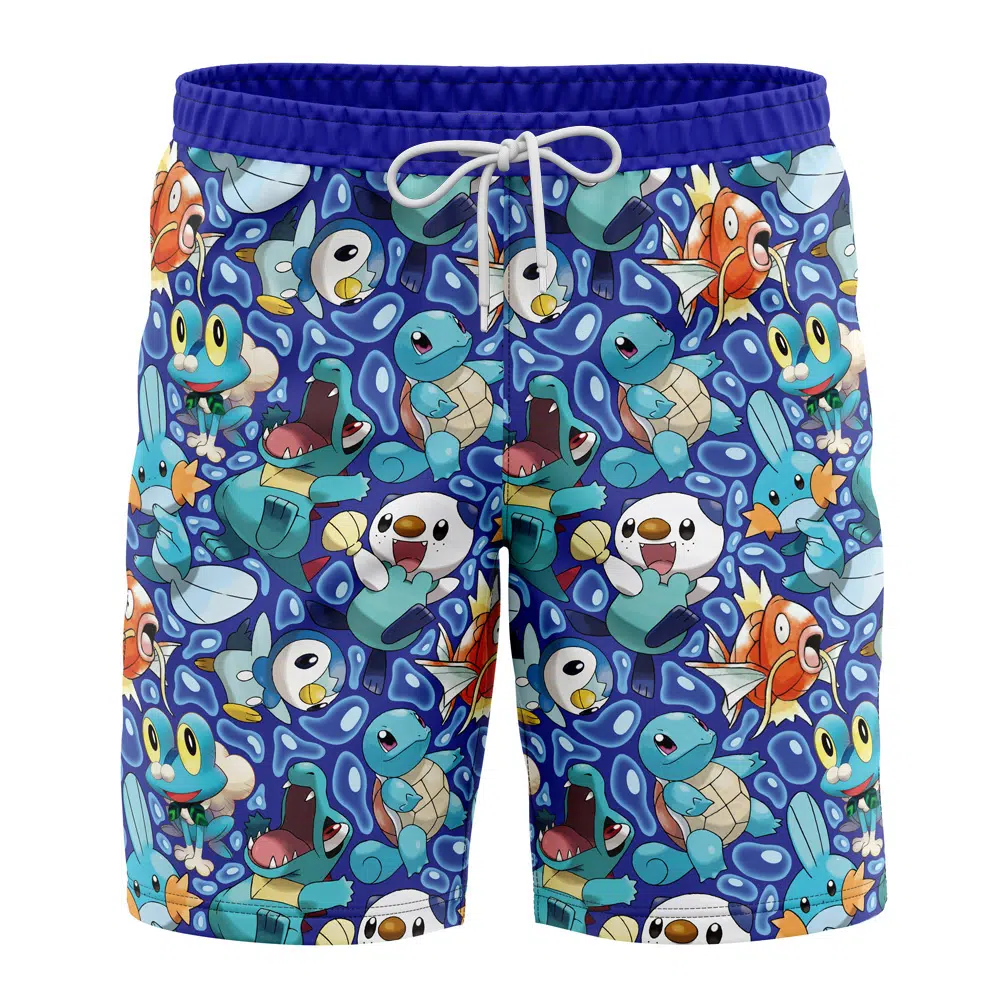 Pokemon Water Type Swim Trunks