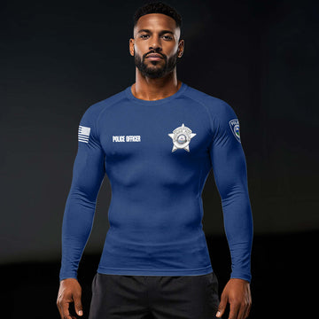 Police Officer Rash Guard