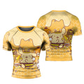 Pompompurin Honey Bee Rash Guard