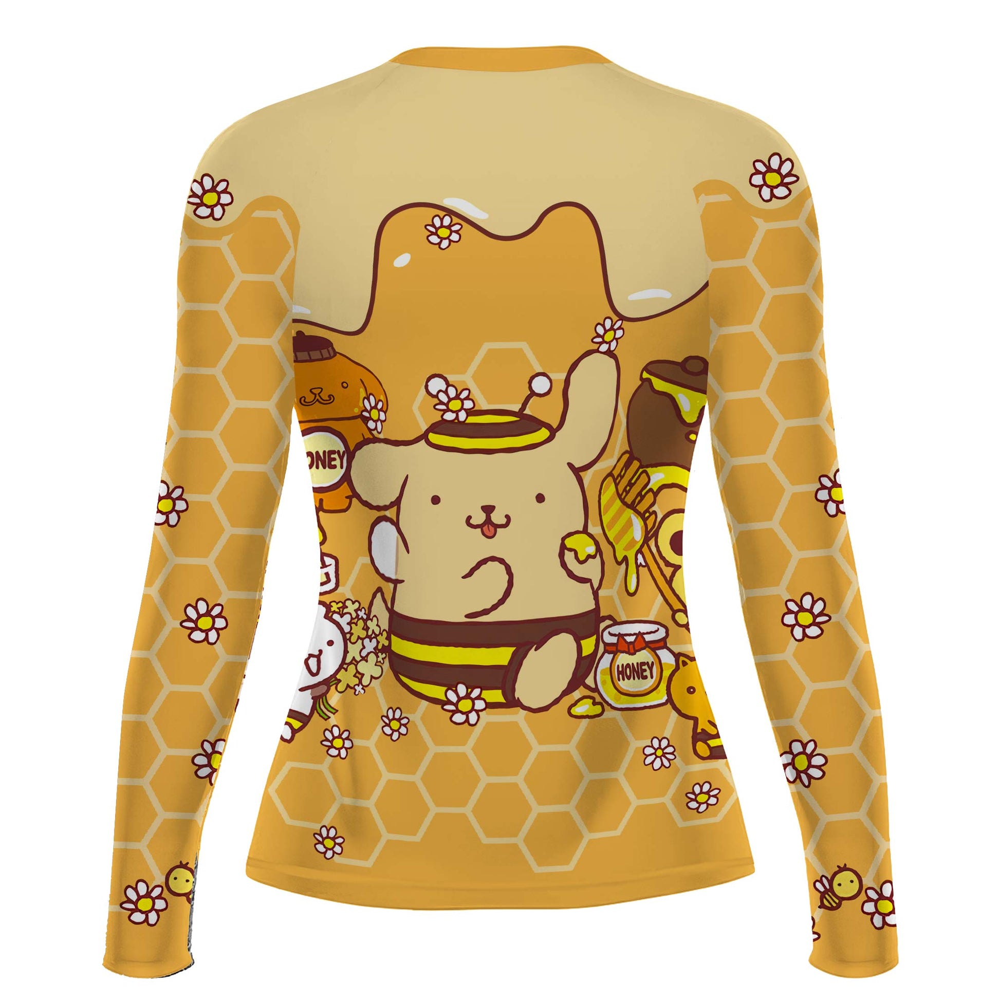 Pompompurin Honey Bee Rash Guard