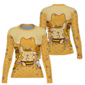 Pompompurin Honey Bee Rash Guard