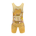 Pompompurin Honey Bee Wrestling Singlet
