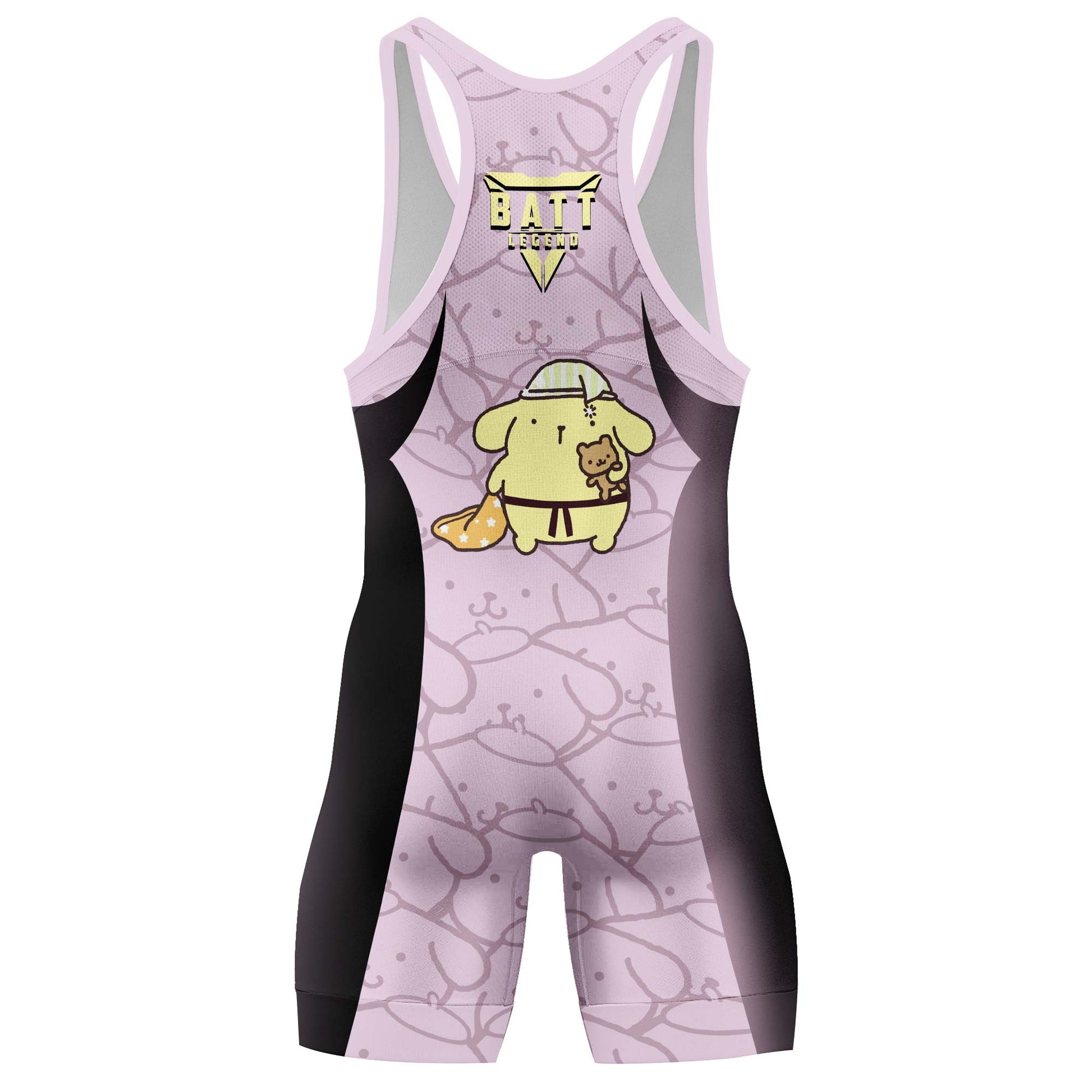 Pompompurin Wrestling Singlet