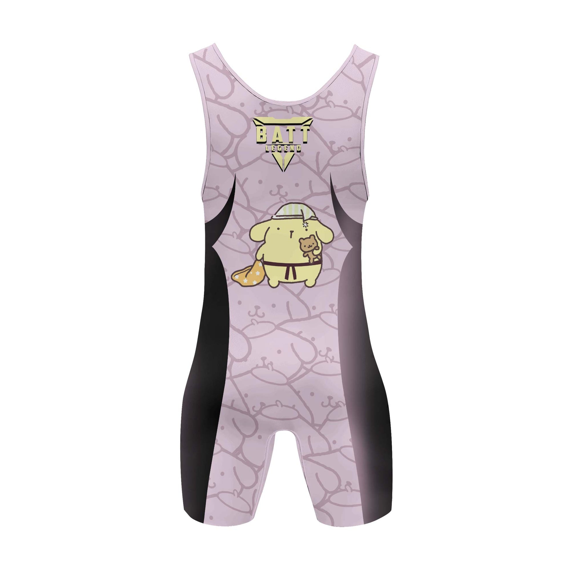 Pompompurin Wrestling Singlet