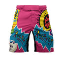 Pop Art Rocket Energy Pink Fight Shorts