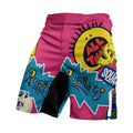 Pop Art Rocket Energy Pink Fight Shorts
