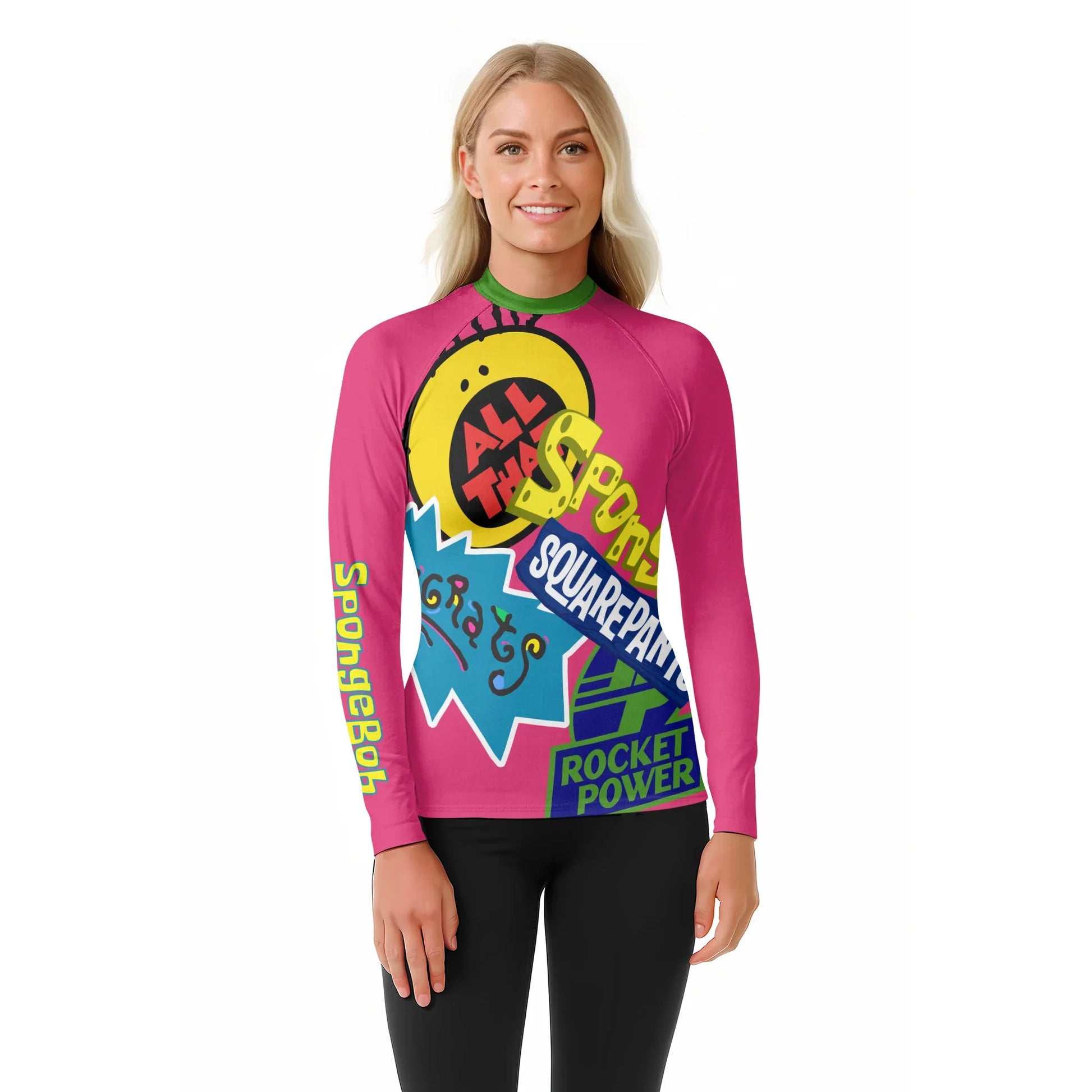 Pop Art Rocket Energy Rash Guard