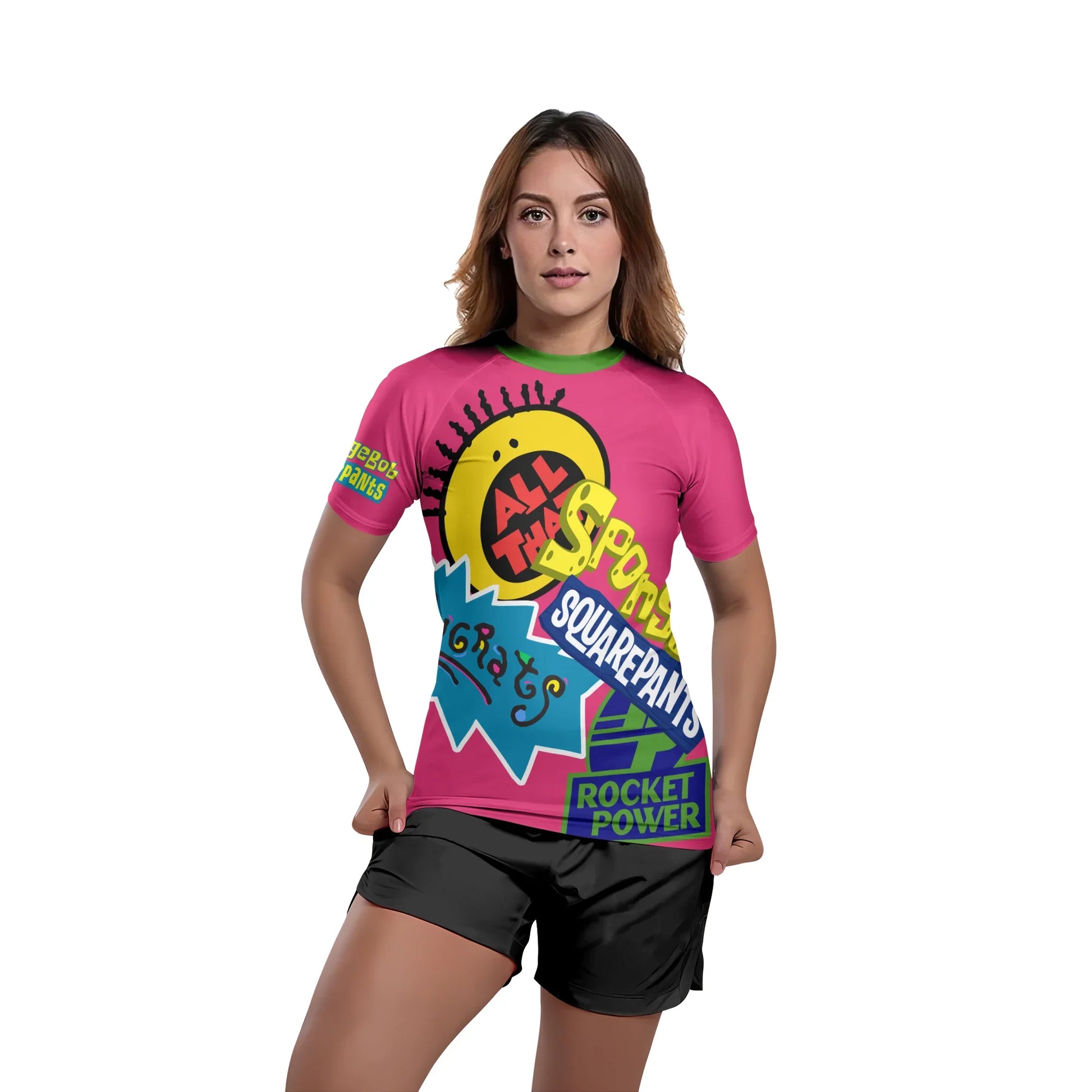 Pop Art Rocket Energy Rash Guard