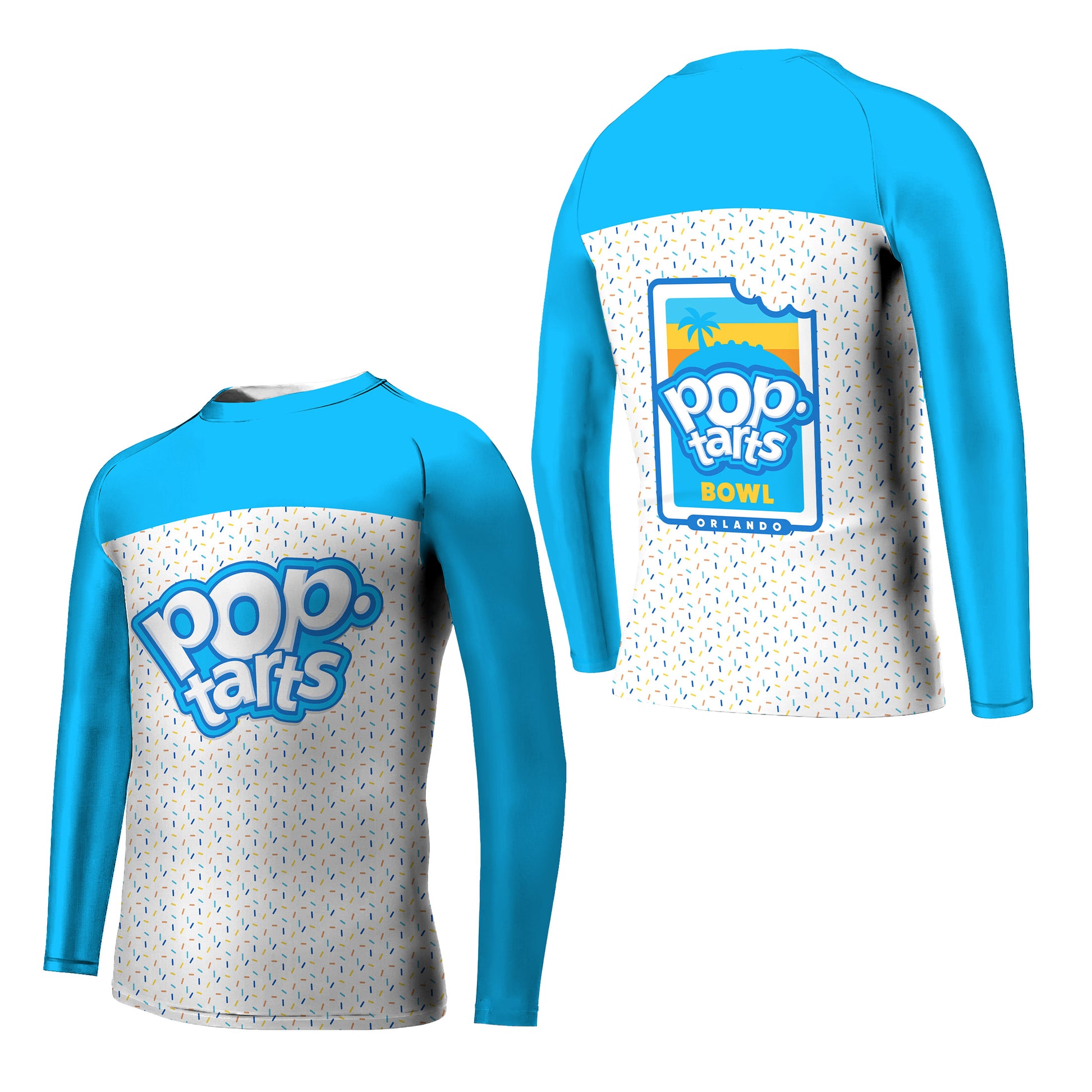 Pop Tarts Blue Kids Rash Guard