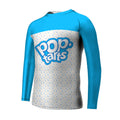 Pop Tarts Blue Kids Rash Guard