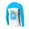 Pop Tarts Blue Kids Rash Guard