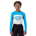 Pop Tarts Blue Kids Rash Guard