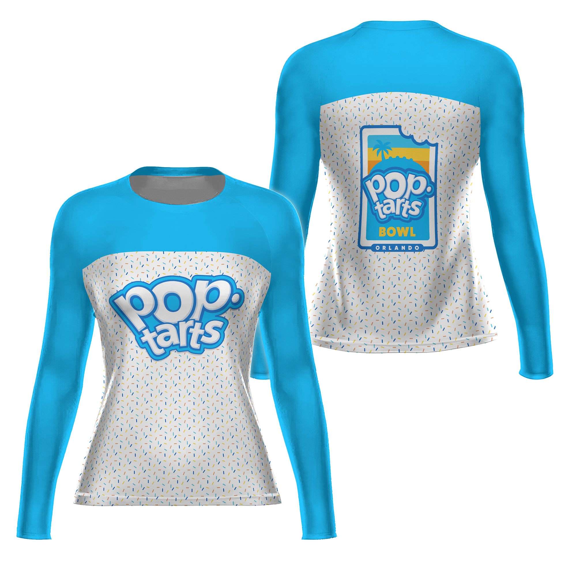Pop Tarts Blue Rash Guard