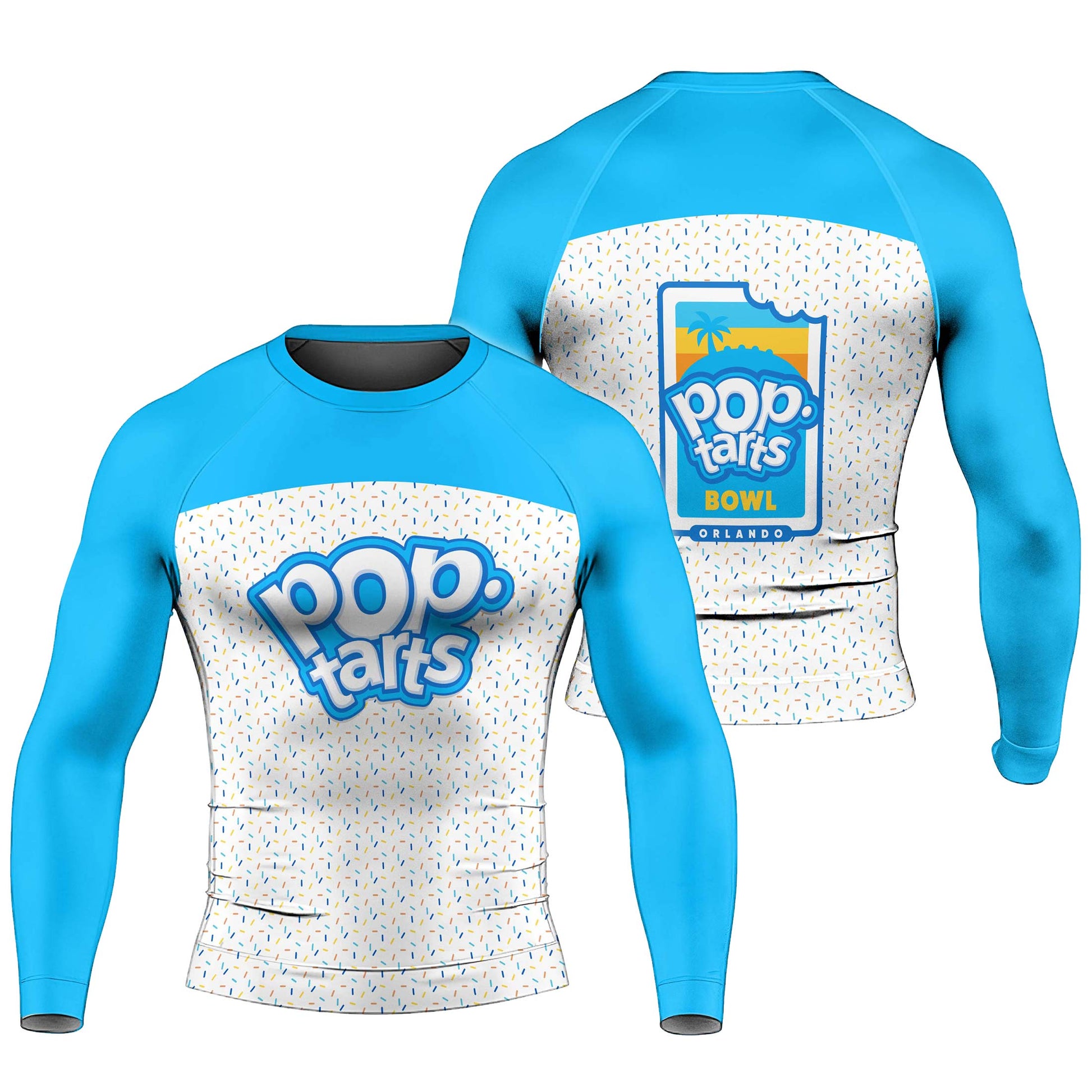 Pop Tarts Blue Rash Guard