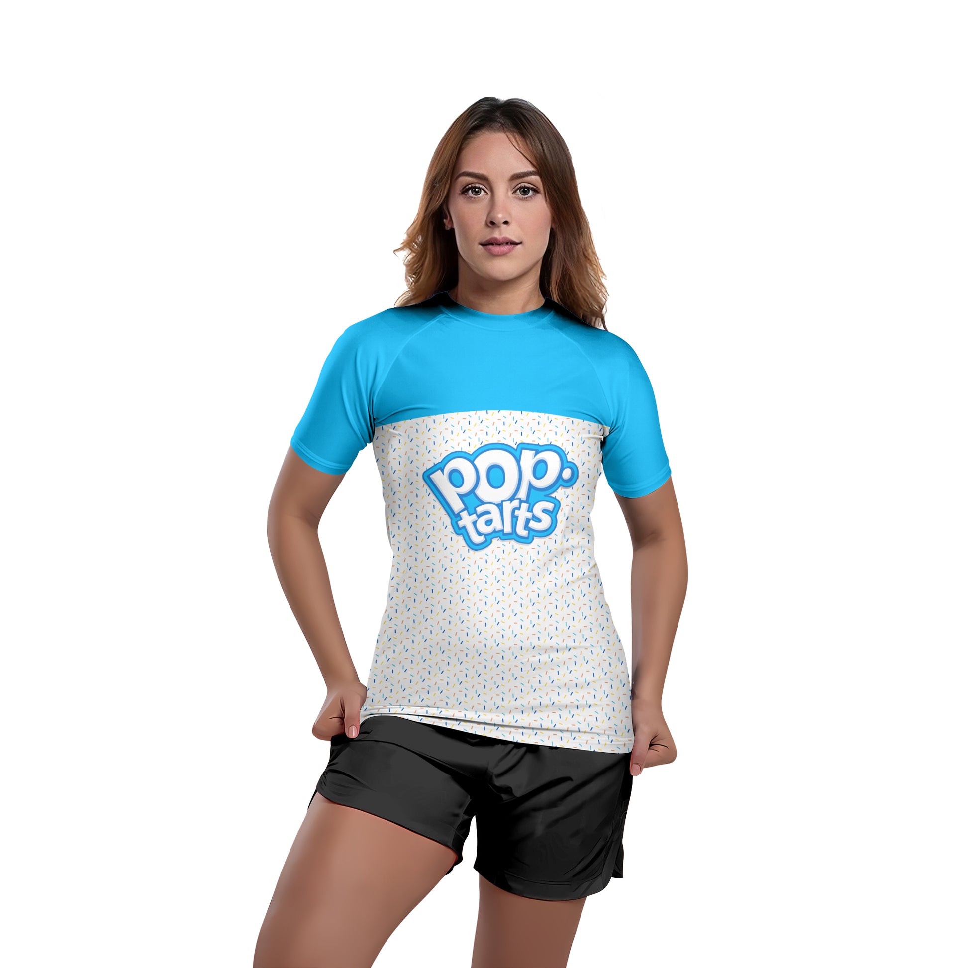 Pop Tarts Blue Rash Guard