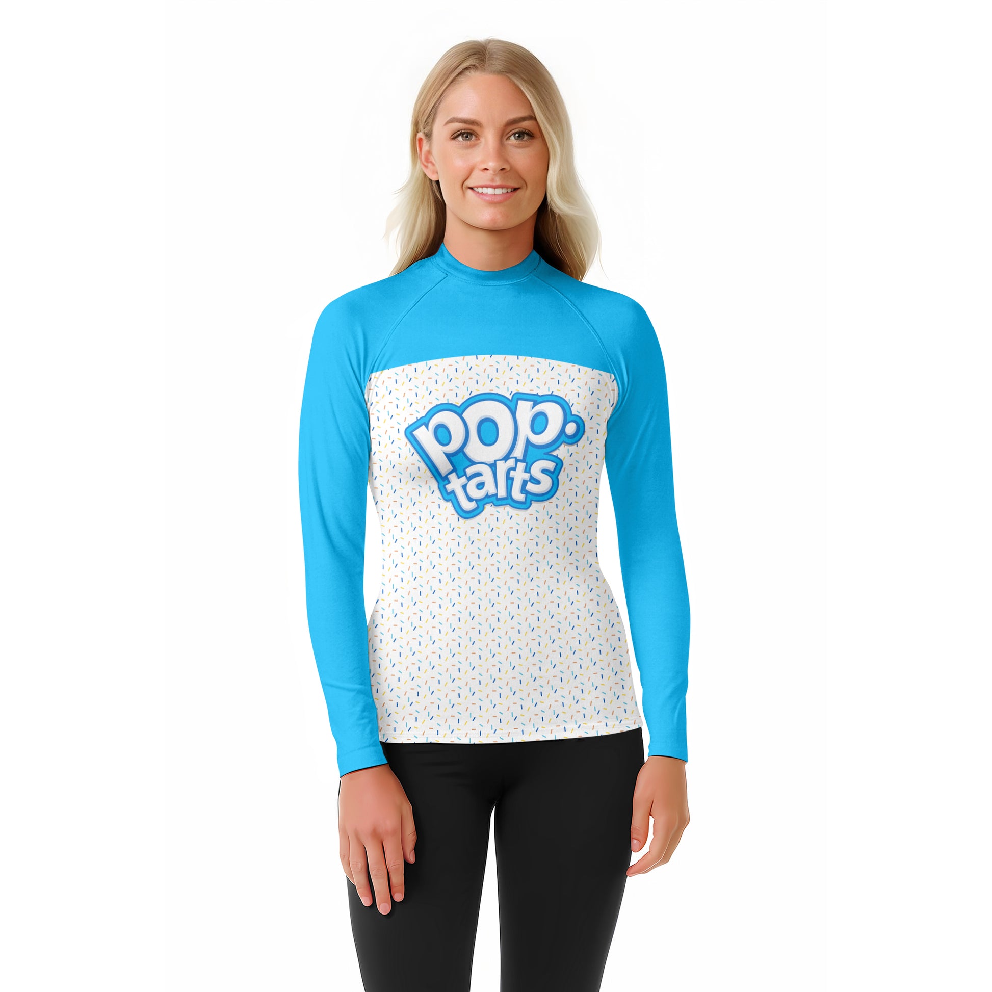 Pop Tarts Blue Rash Guard