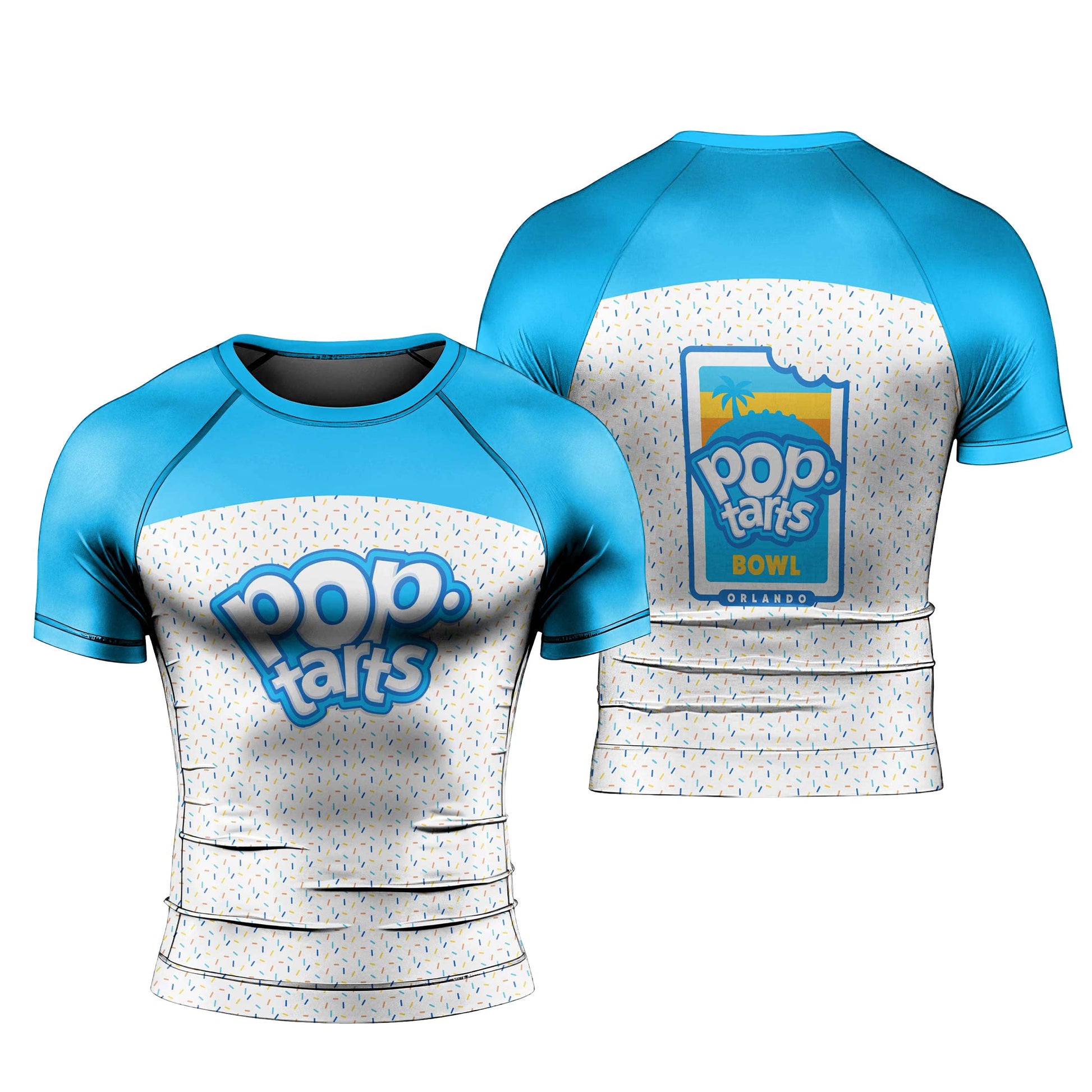 Pop Tarts Blue Rash Guard