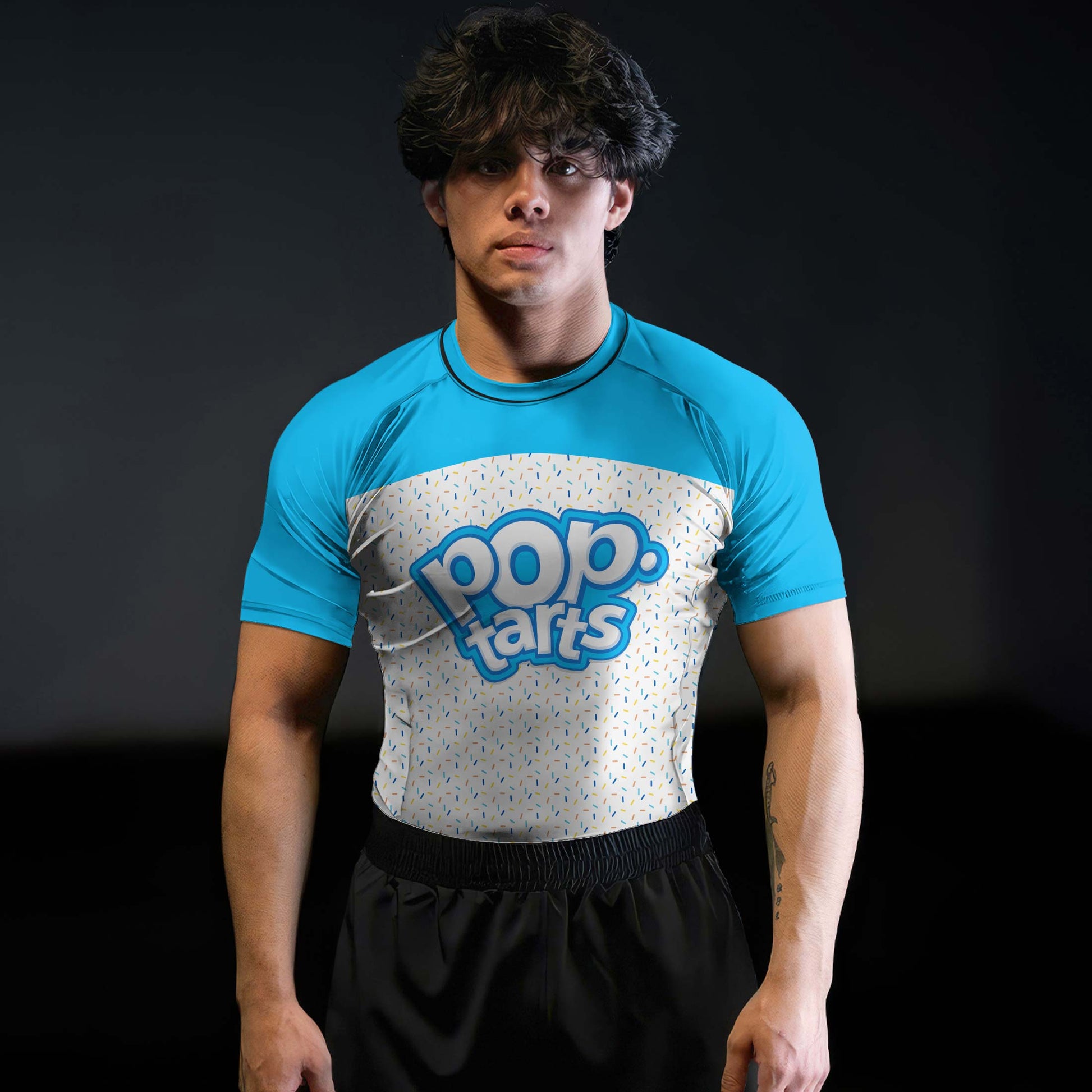 Pop Tarts Blue Rash Guard
