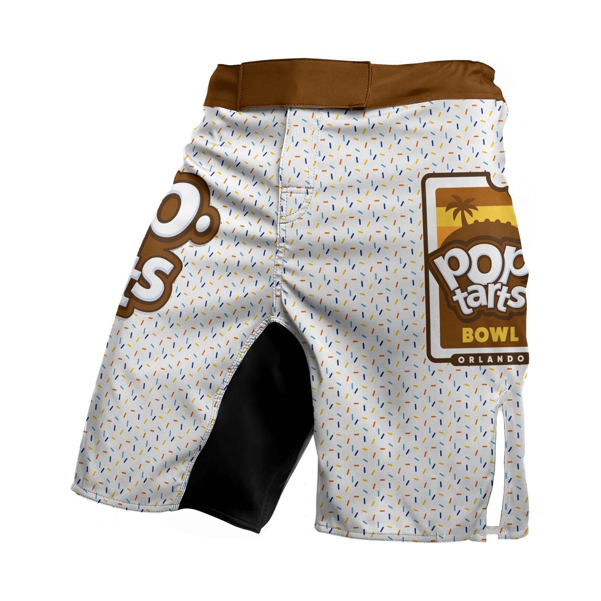 Pop Tarts Brown Fight Shorts