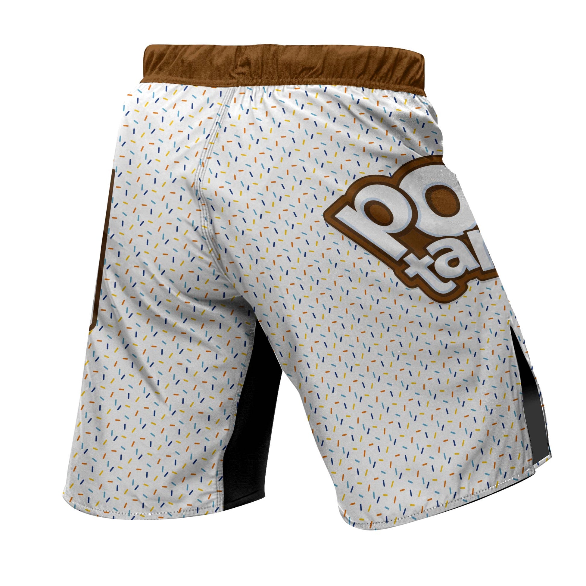 Pop Tarts Brown Fight Shorts