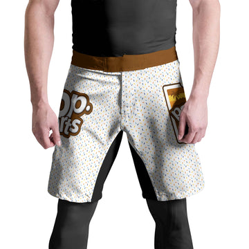 Pop Tarts Brown Fight Shorts
