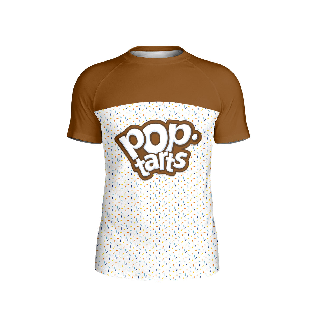 Pop Tarts Brown Kids Rash Guard
