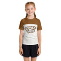Pop Tarts Brown Kids Rash Guard