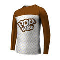 Pop Tarts Brown Kids Rash Guard