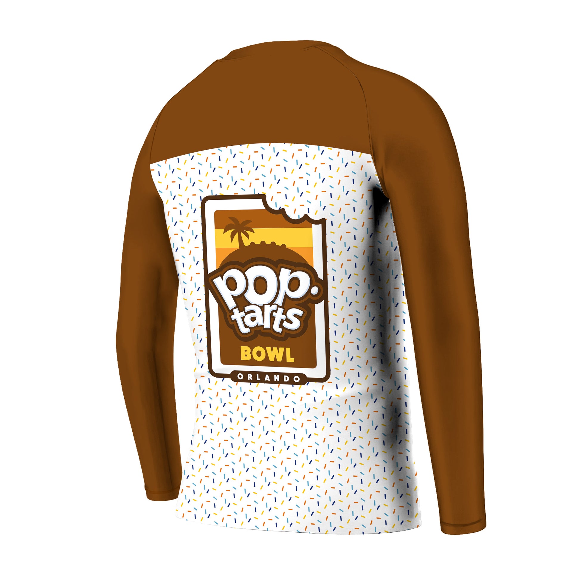 Pop Tarts Brown Kids Rash Guard