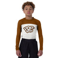Pop Tarts Brown Kids Rash Guard