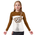 Pop Tarts Brown Kids Rash Guard