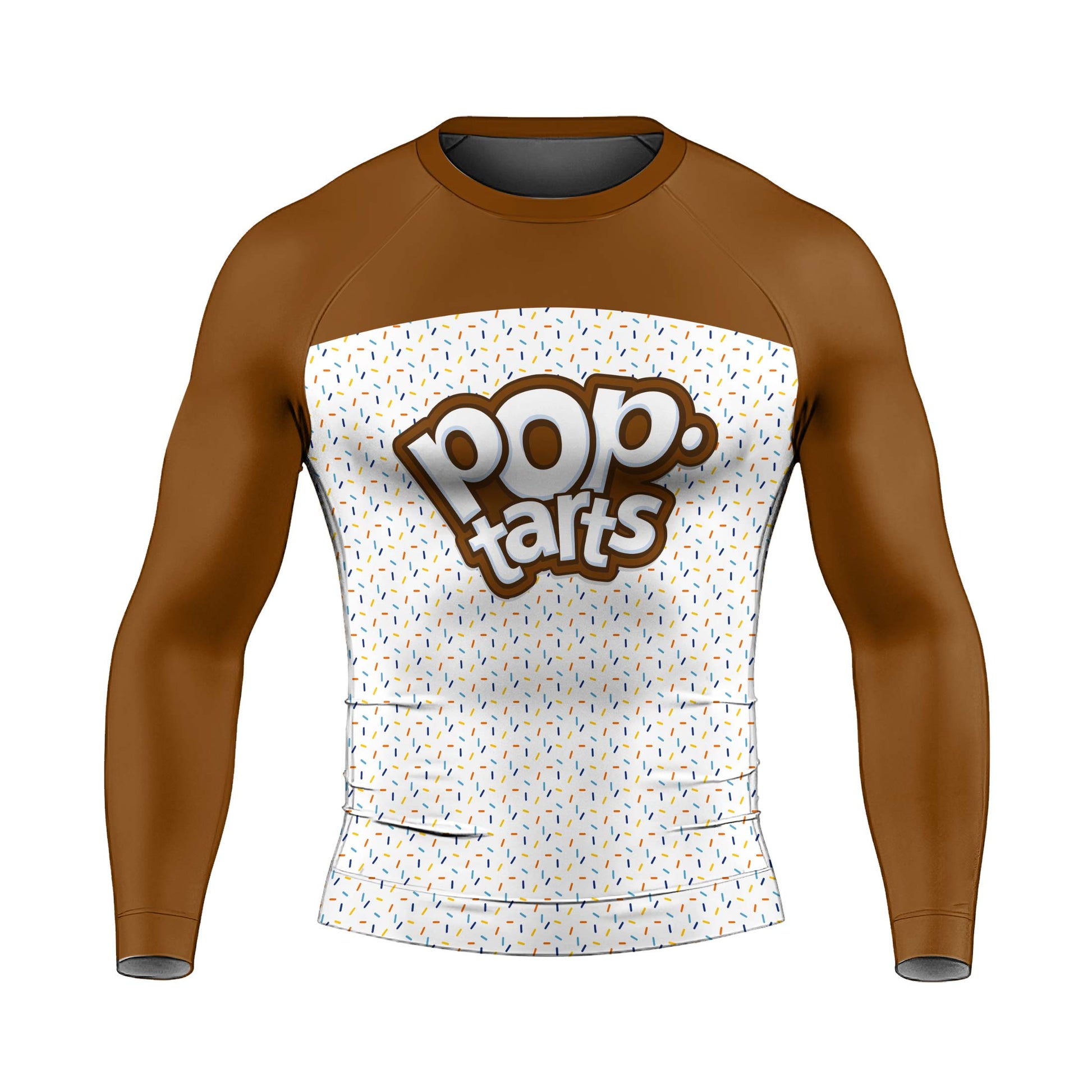 Pop Tarts Brown Rash Guard