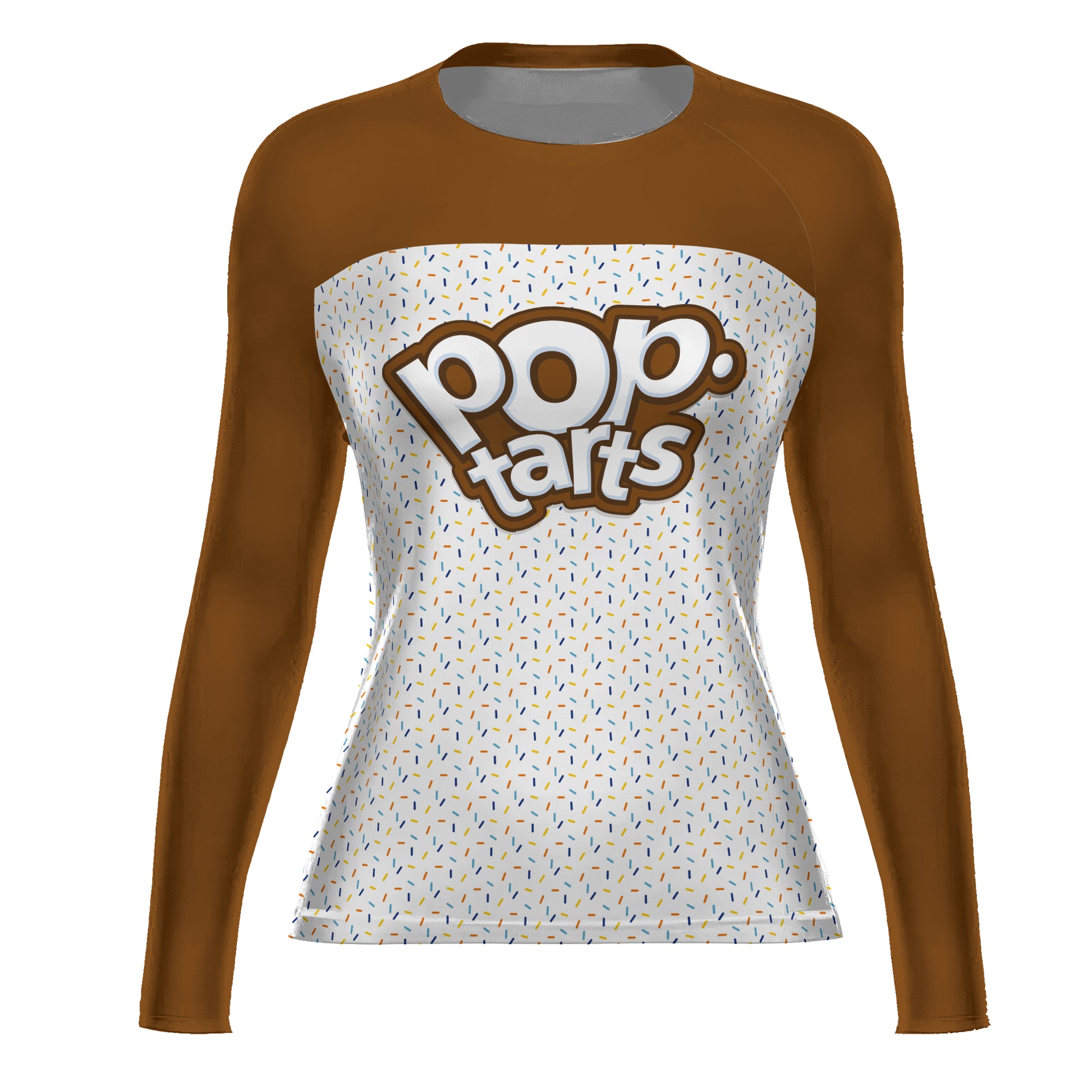 Pop Tarts Brown Rash Guard