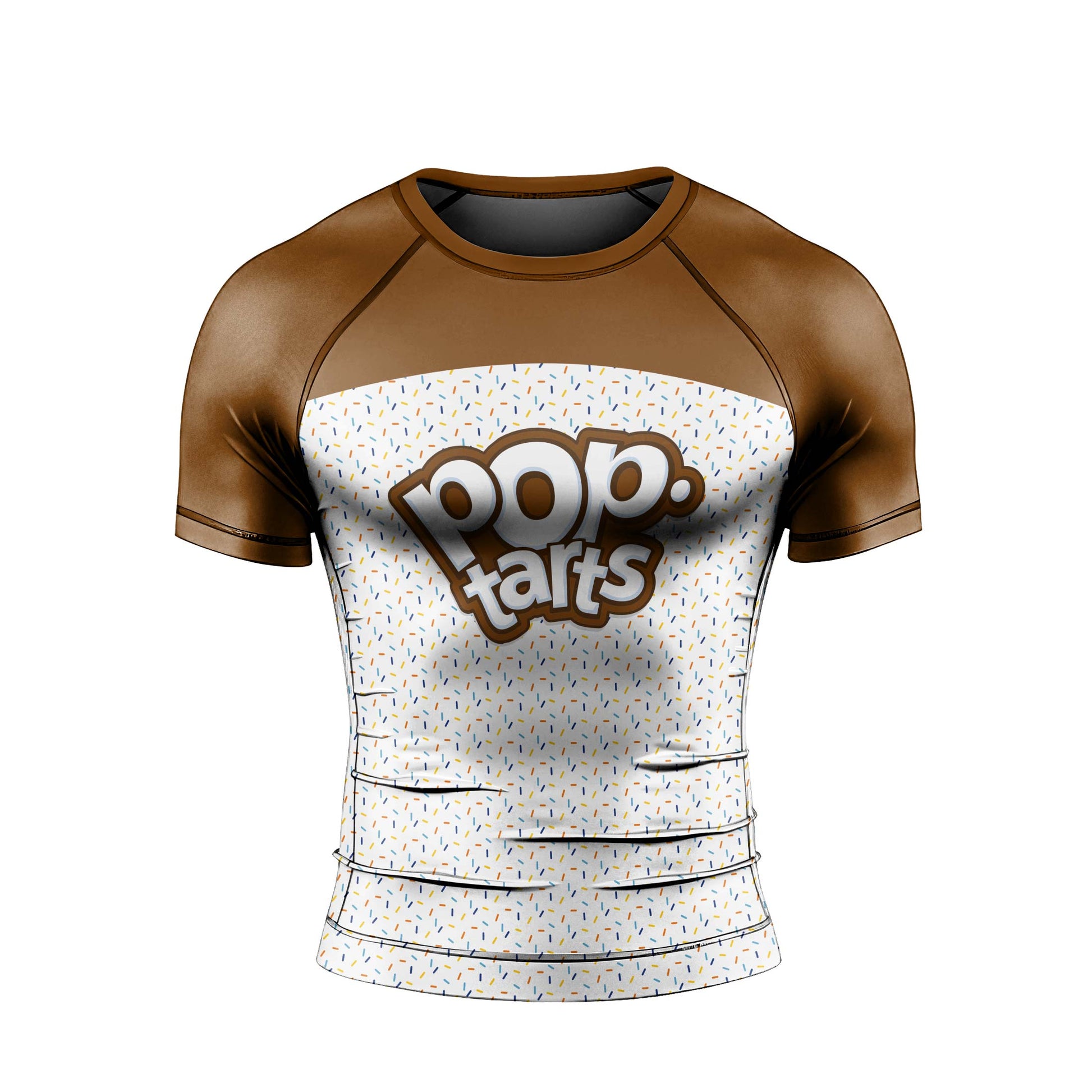Pop Tarts Brown Rash Guard