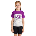 Pop Tarts Purple Kids Rash Guard