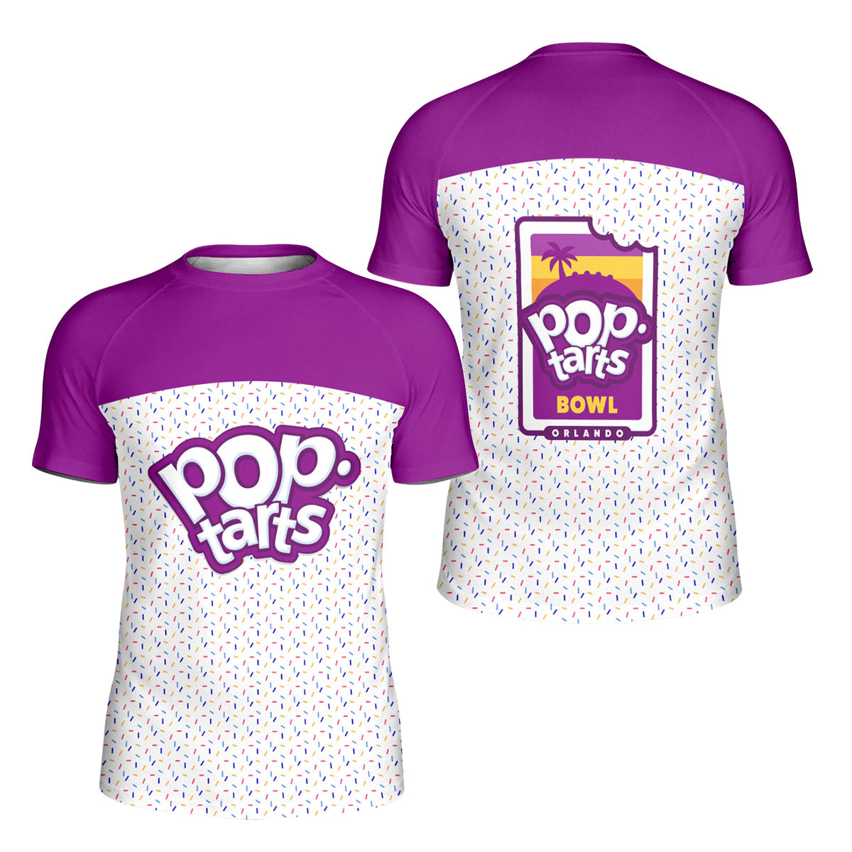 Pop Tarts Purple Kids Rash Guard