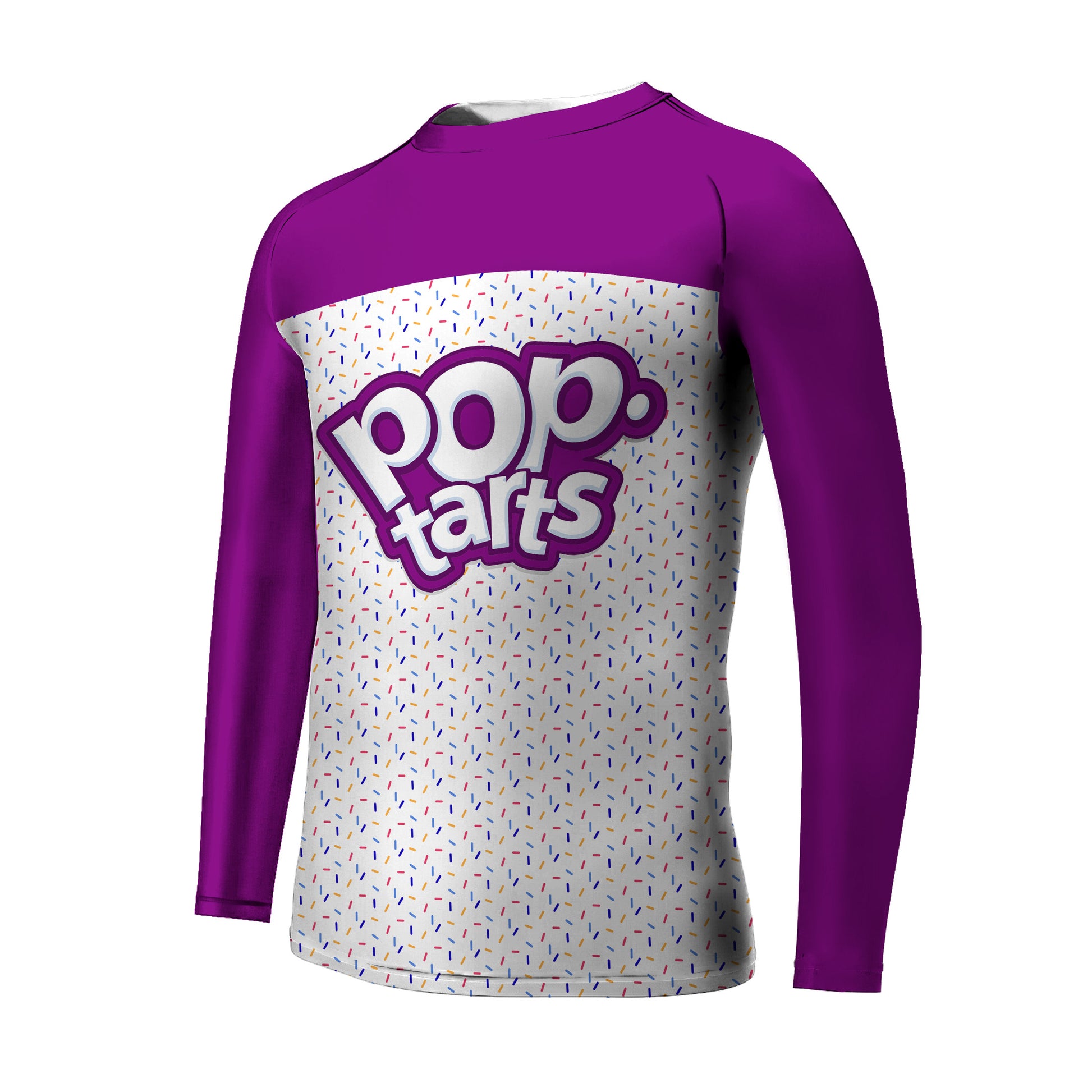 Pop Tarts Purple Kids Rash Guard