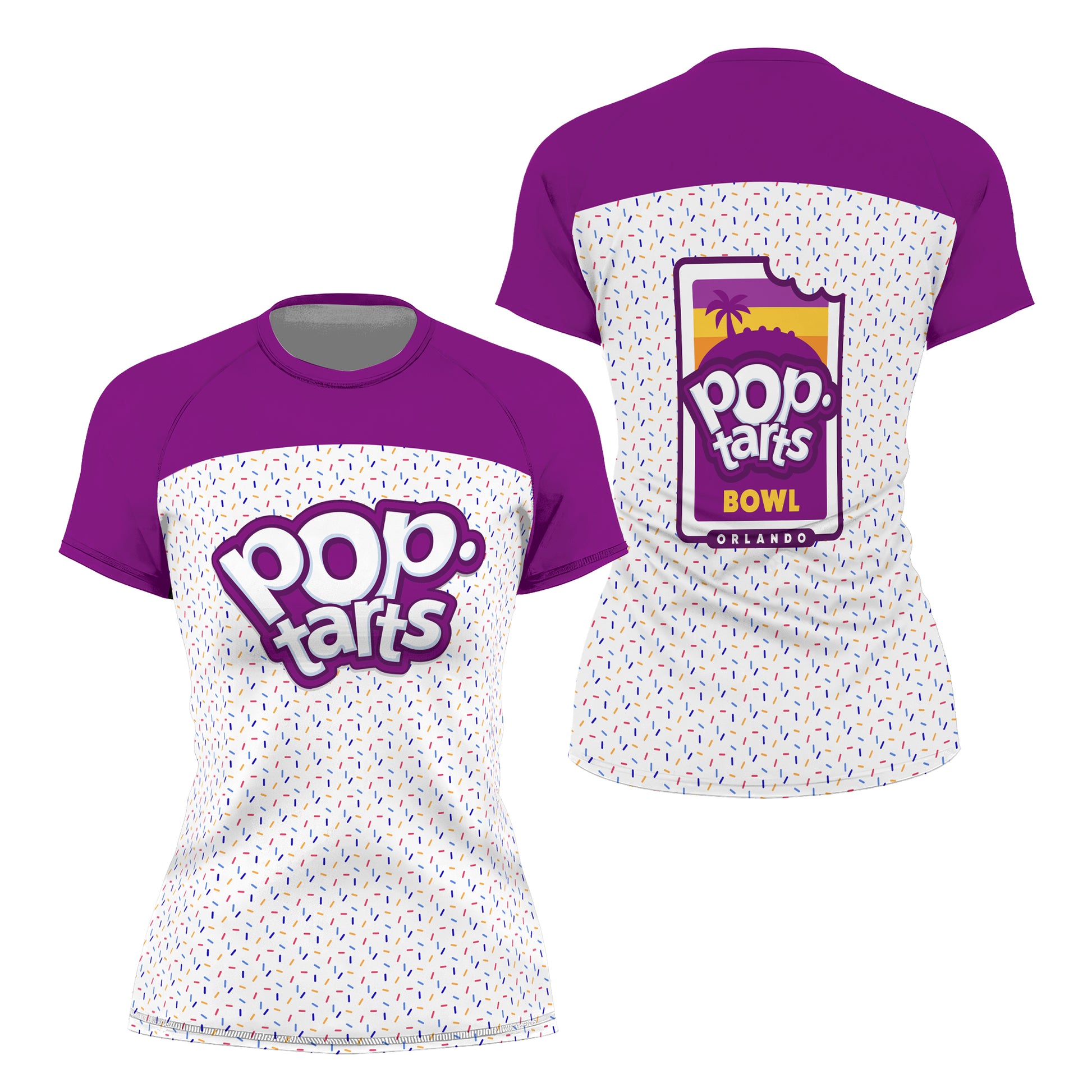 Pop Tarts Purple Rash Guard