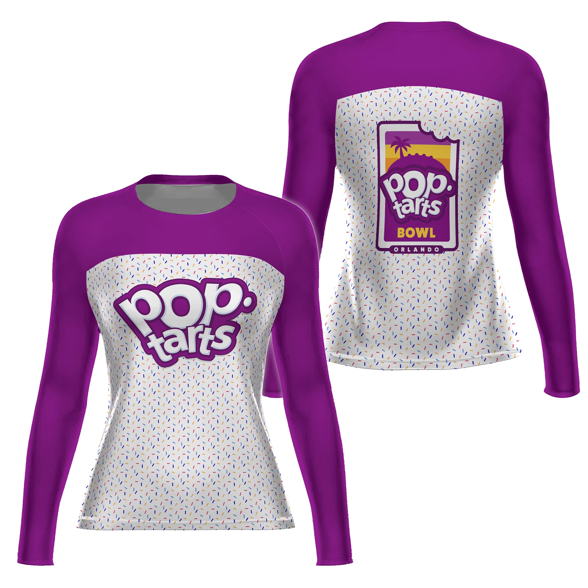 Pop Tarts Purple Rash Guard