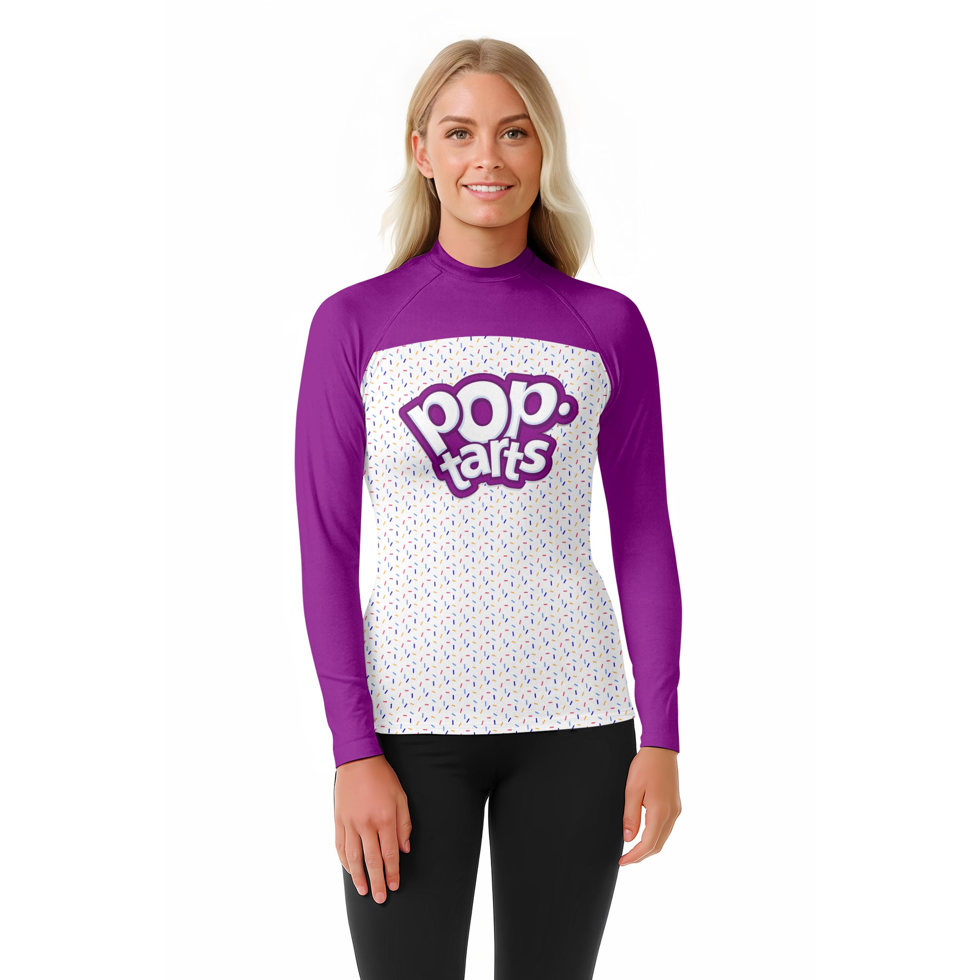 Pop Tarts Purple Rash Guard