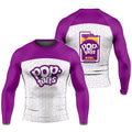Pop Tarts Purple Rash Guard