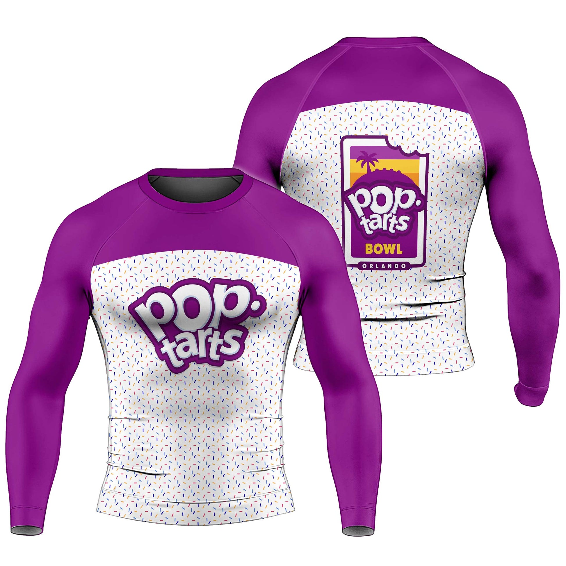Pop Tarts Purple Rash Guard