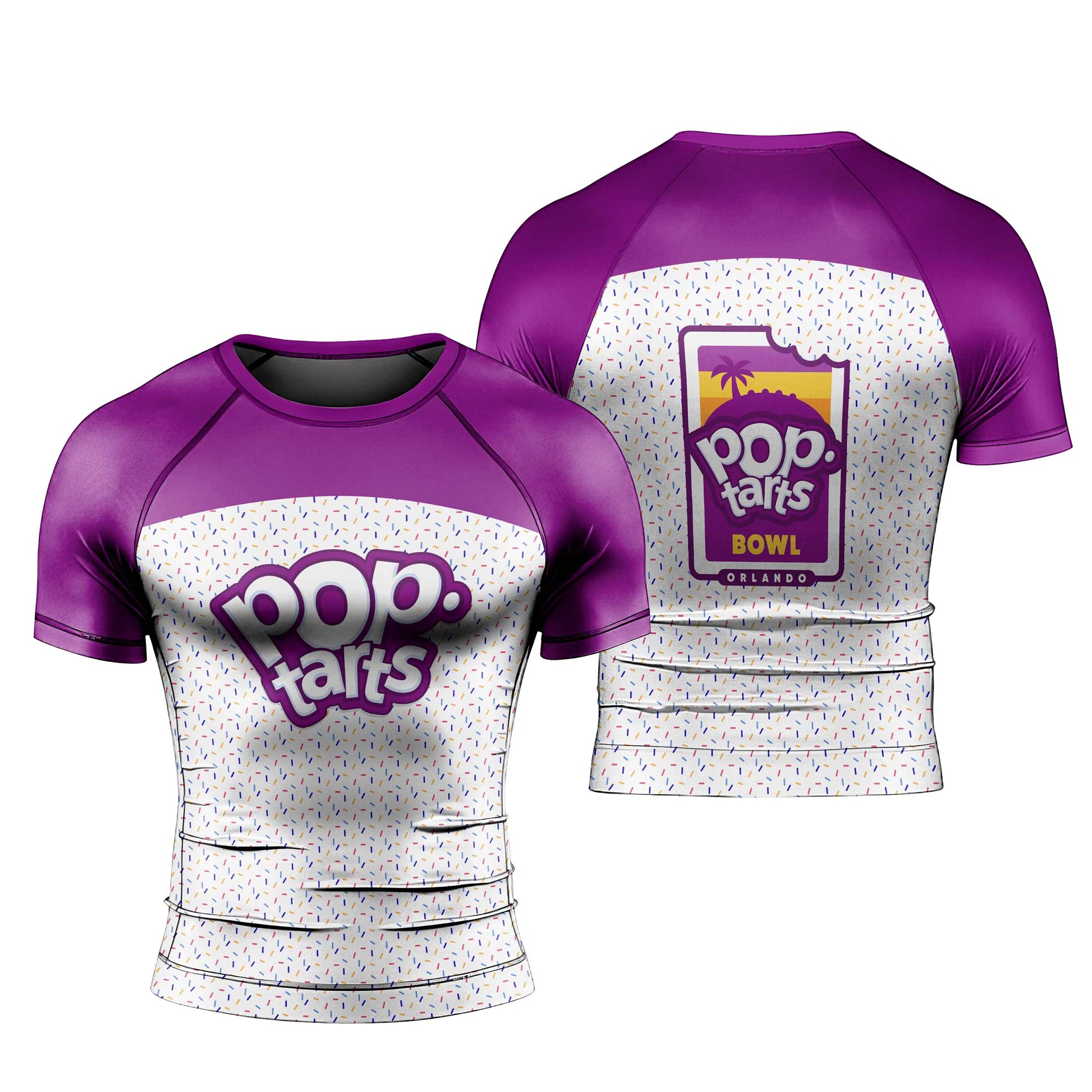 Pop Tarts Purple Rash Guard